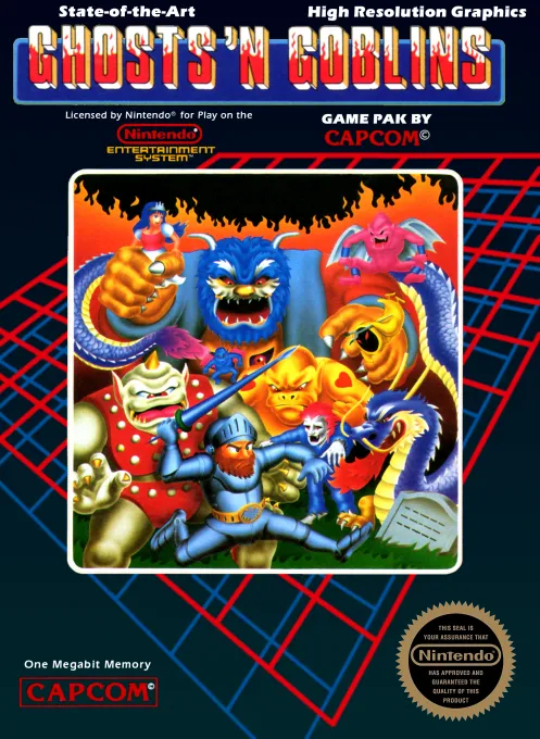 Ghosts'n Goblins (USA) (Capcom Town)